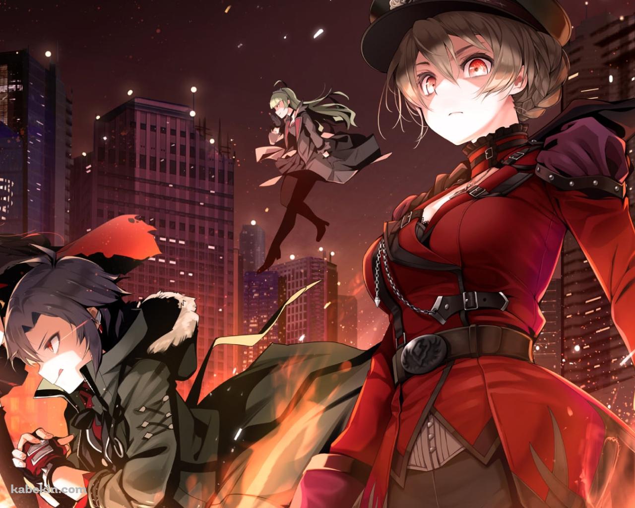 進軍する菊地真、北沢志保、島原エレナ、桜守歌織 / アイドルマスターの壁紙(1280px x 1024px) 高画質 PC・デスクトップ用