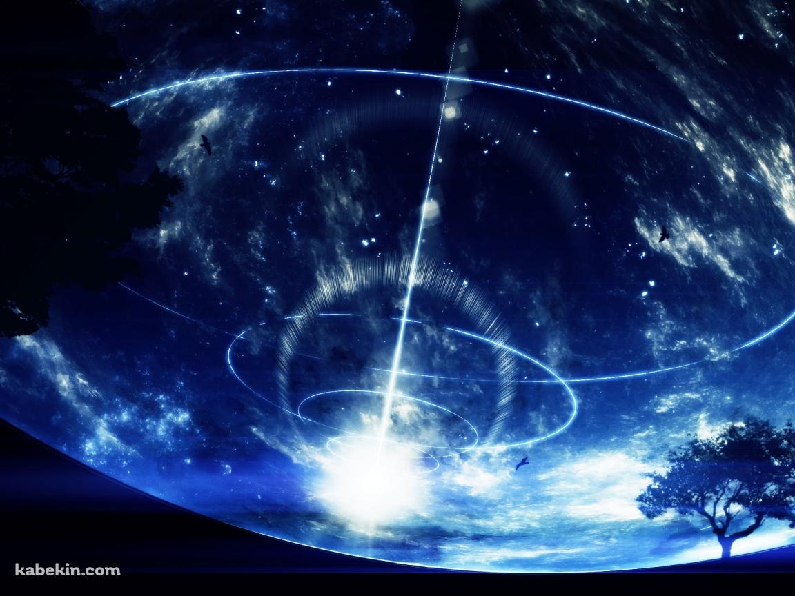アークレイ / 青い宇宙の壁紙(1152px x 864px) 高画質 PC・デスクトップ用