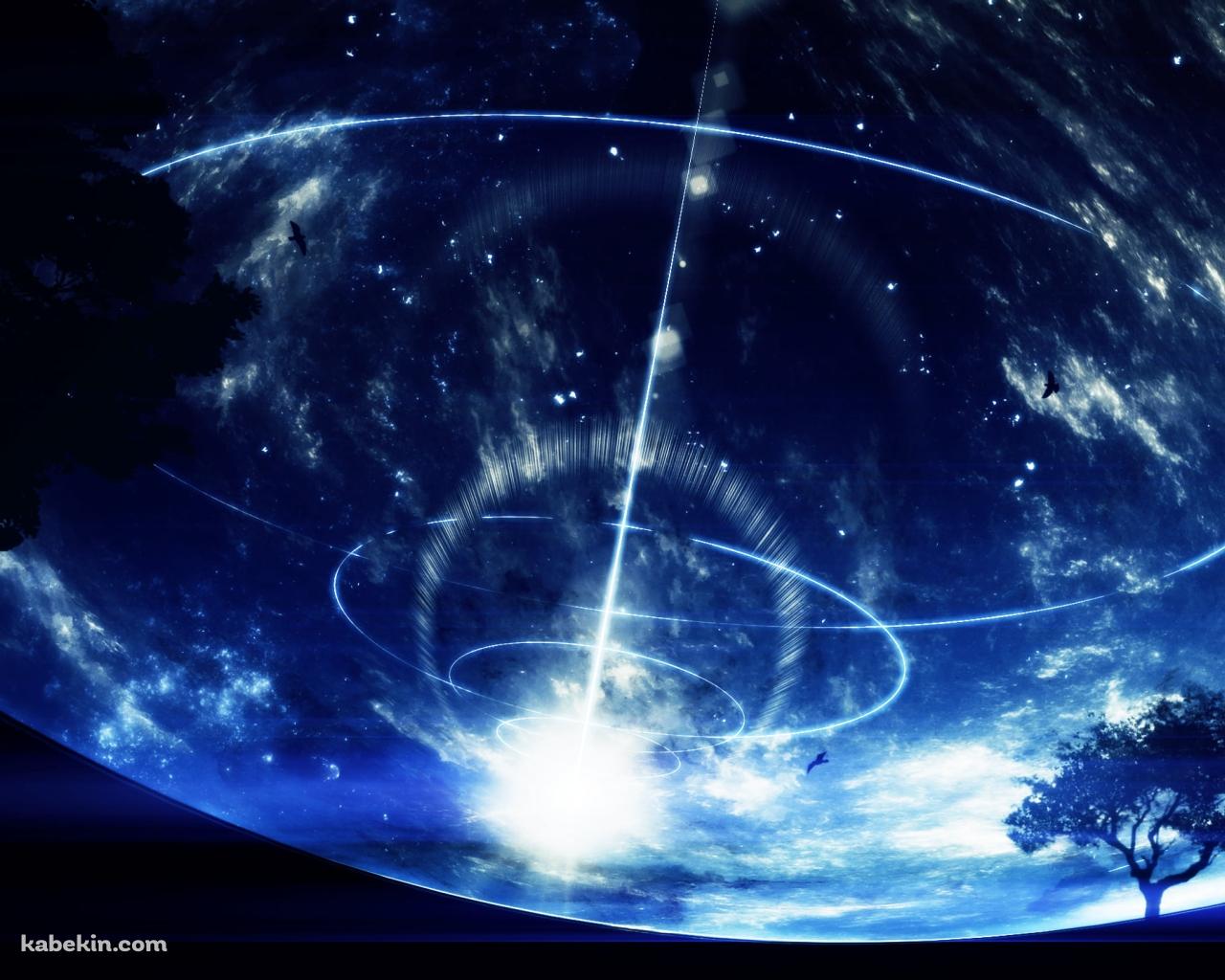 アークレイ / 青い宇宙の壁紙(1280px x 1024px) 高画質 PC・デスクトップ用