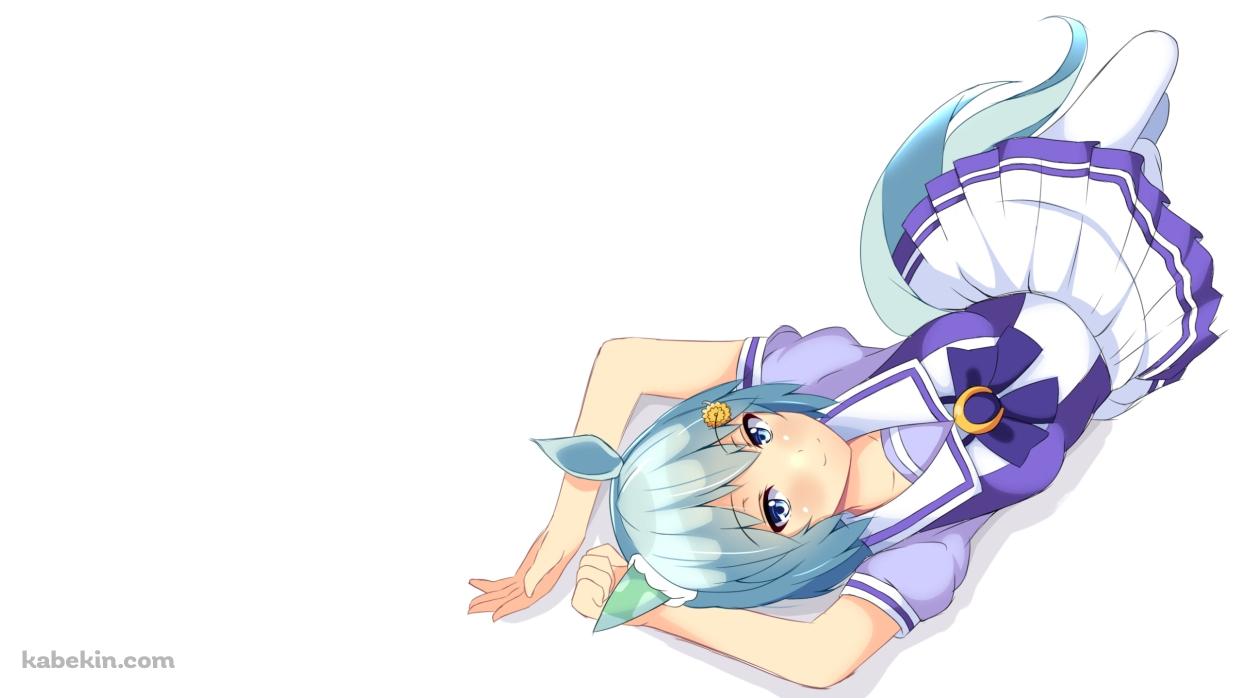 寝そべるセイウンスカイ / ウマ娘プリティーダービーの壁紙(1242px x 698px) 高画質 PC・デスクトップ用