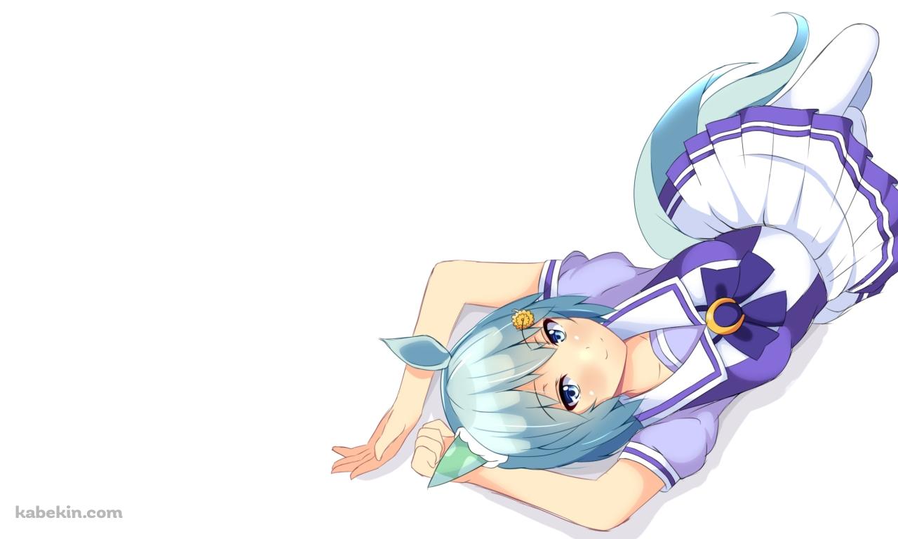 寝そべるセイウンスカイ / ウマ娘プリティーダービーの壁紙(1280px x 768px) 高画質 PC・デスクトップ用