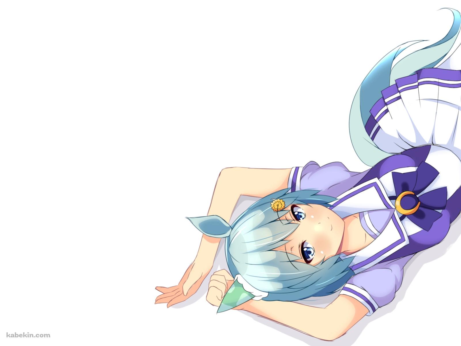 寝そべるセイウンスカイ / ウマ娘プリティーダービーの壁紙(1600px x 1200px) 高画質 PC・デスクトップ用