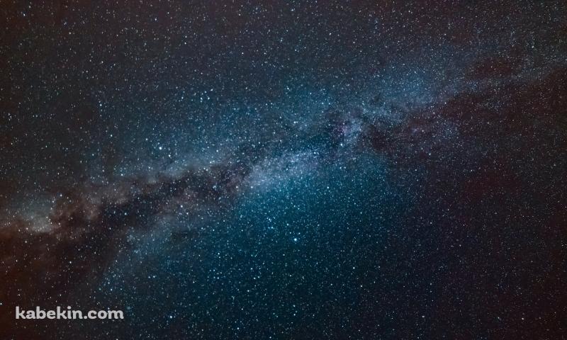 細かな星空 / 銀河 / 天の川の壁紙(800px x 480px) 高画質 PC・デスクトップ用