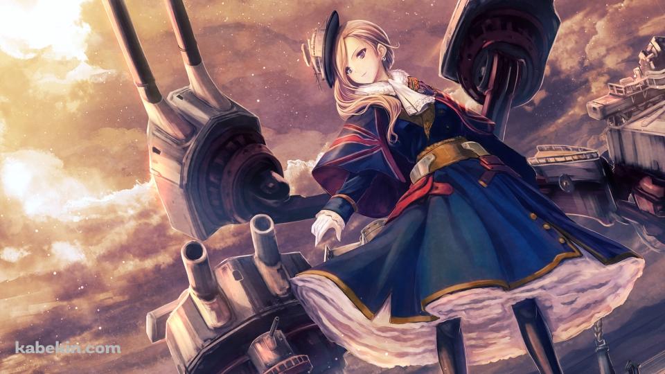 かまえるかっこいいフッド / アズールレーンの壁紙(960px x 540px) 高画質 PC・デスクトップ用