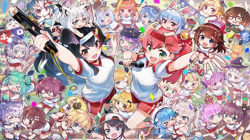 ホロライブ / 運動会 / マイクラの壁紙(1051px x 591px) 高画質 PC・デスクトップ用