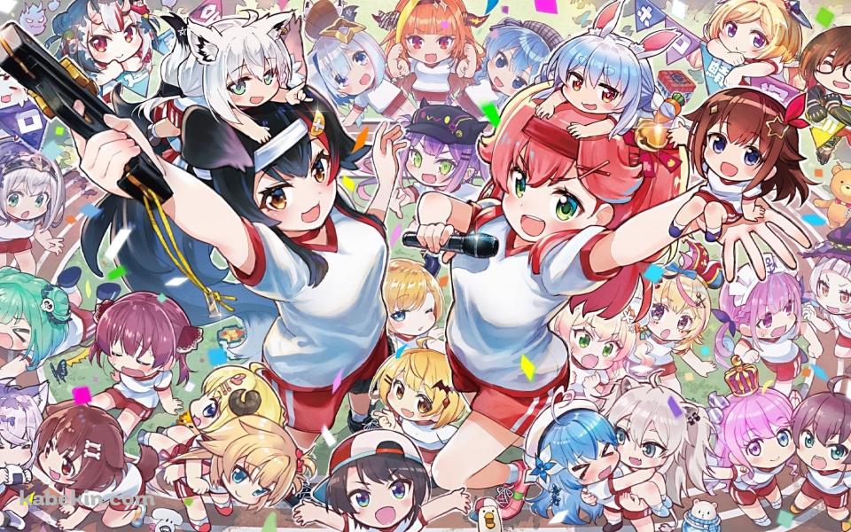 ホロライブ / 運動会 / マイクラの壁紙(960px x 600px) 高画質 PC・デスクトップ用