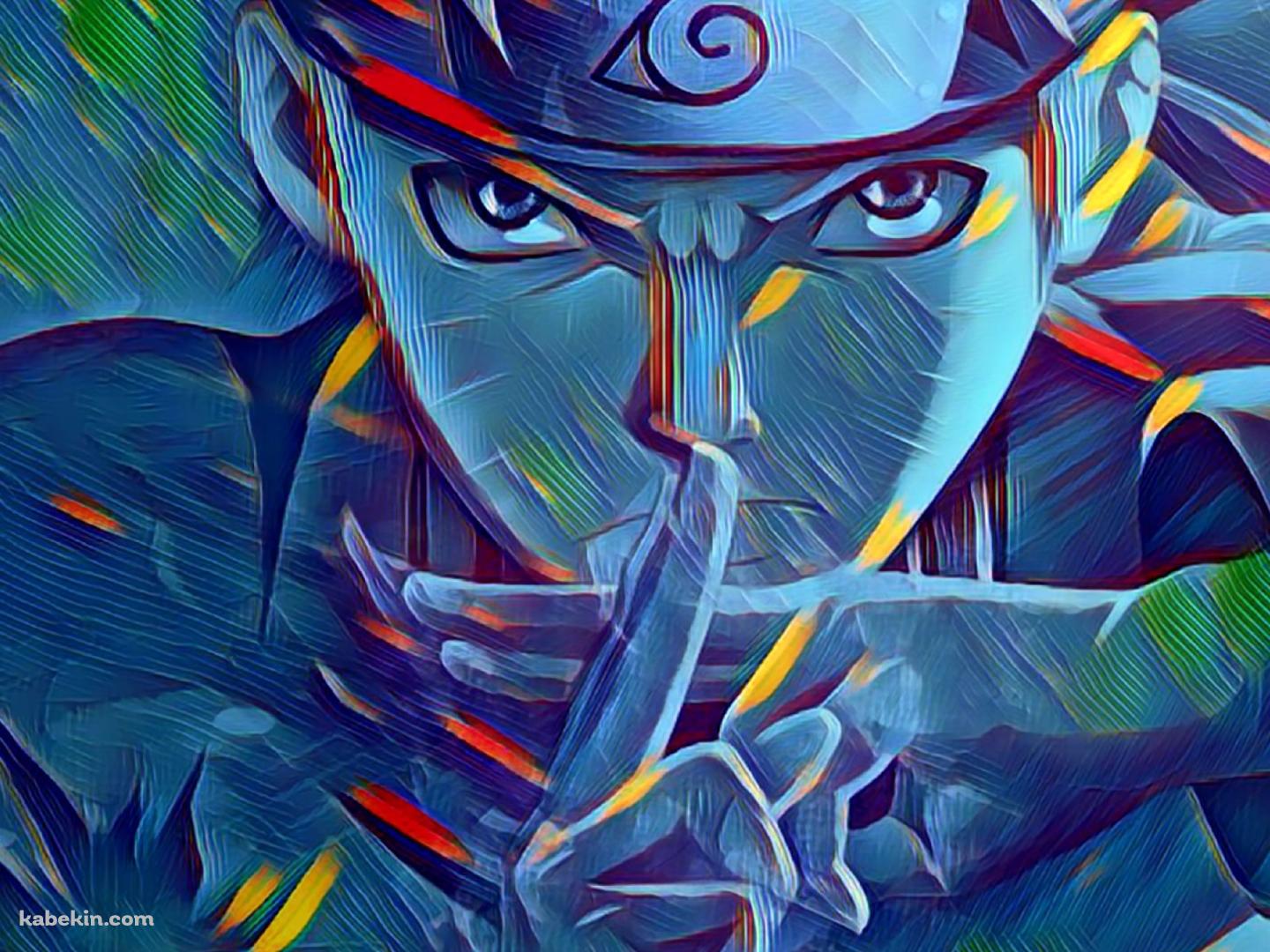 印を結ぶうずまきナルト / NARUTO / エンボス加工の壁紙(1440px x 1080px) 高画質 PC・デスクトップ用