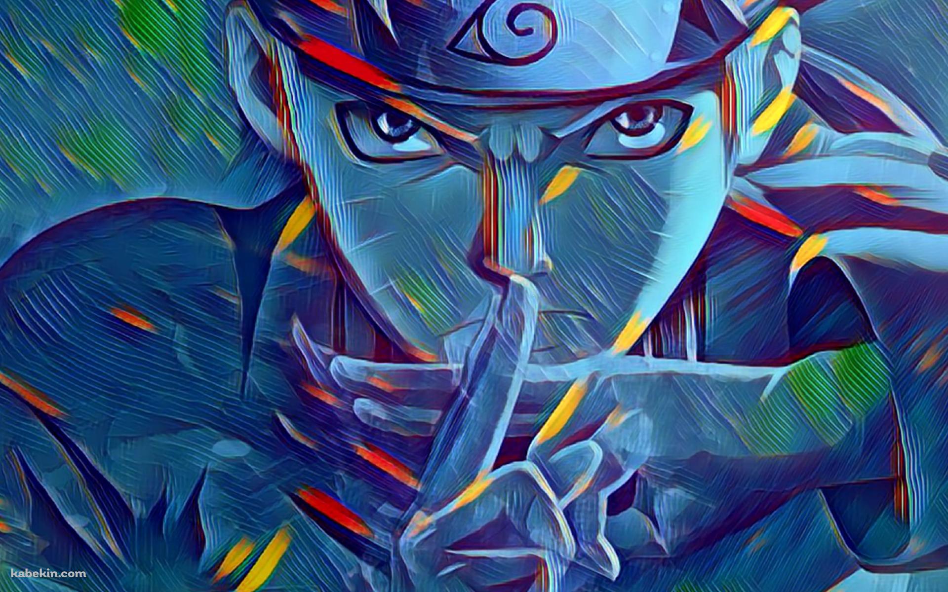 印を結ぶうずまきナルト / NARUTO / エンボス加工の壁紙(1920px x 1200px) 高画質 PC・デスクトップ用