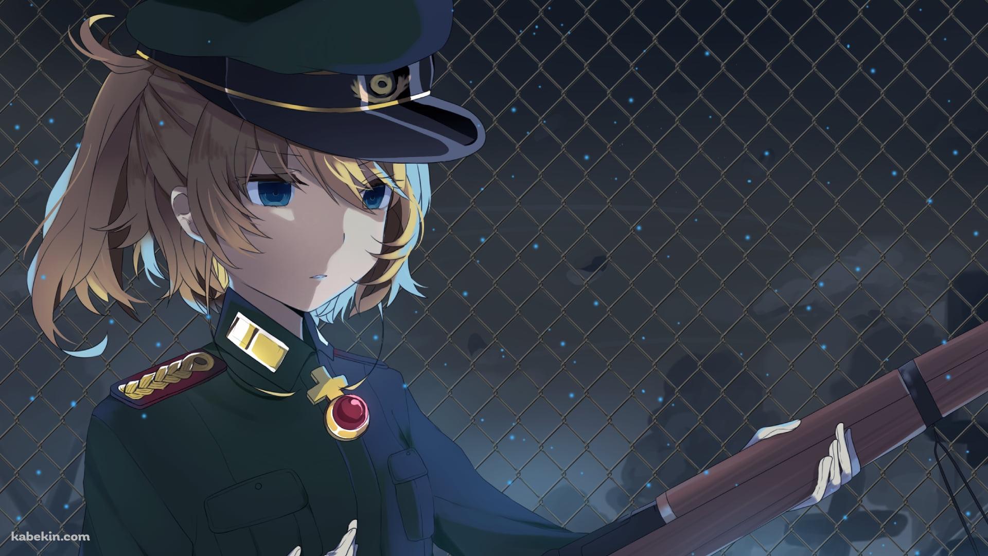 銃を持つターニャ・デグレチャフの壁紙(1920px x 1080px) 高画質 PC・デスクトップ用