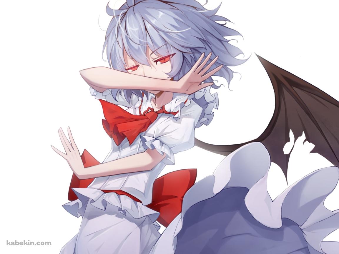 ジョジョ立ちするレミリア・スカーレット / 東方の壁紙(1152px x 864px) 高画質 PC・デスクトップ用