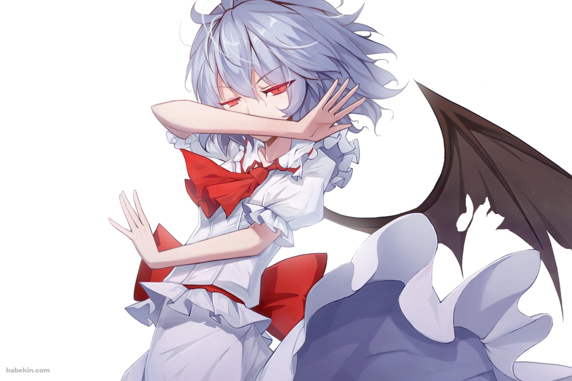 ジョジョ立ちするレミリア・スカーレット / 東方の壁紙(2000px x 1333px) 高画質 PC・デスクトップ用
