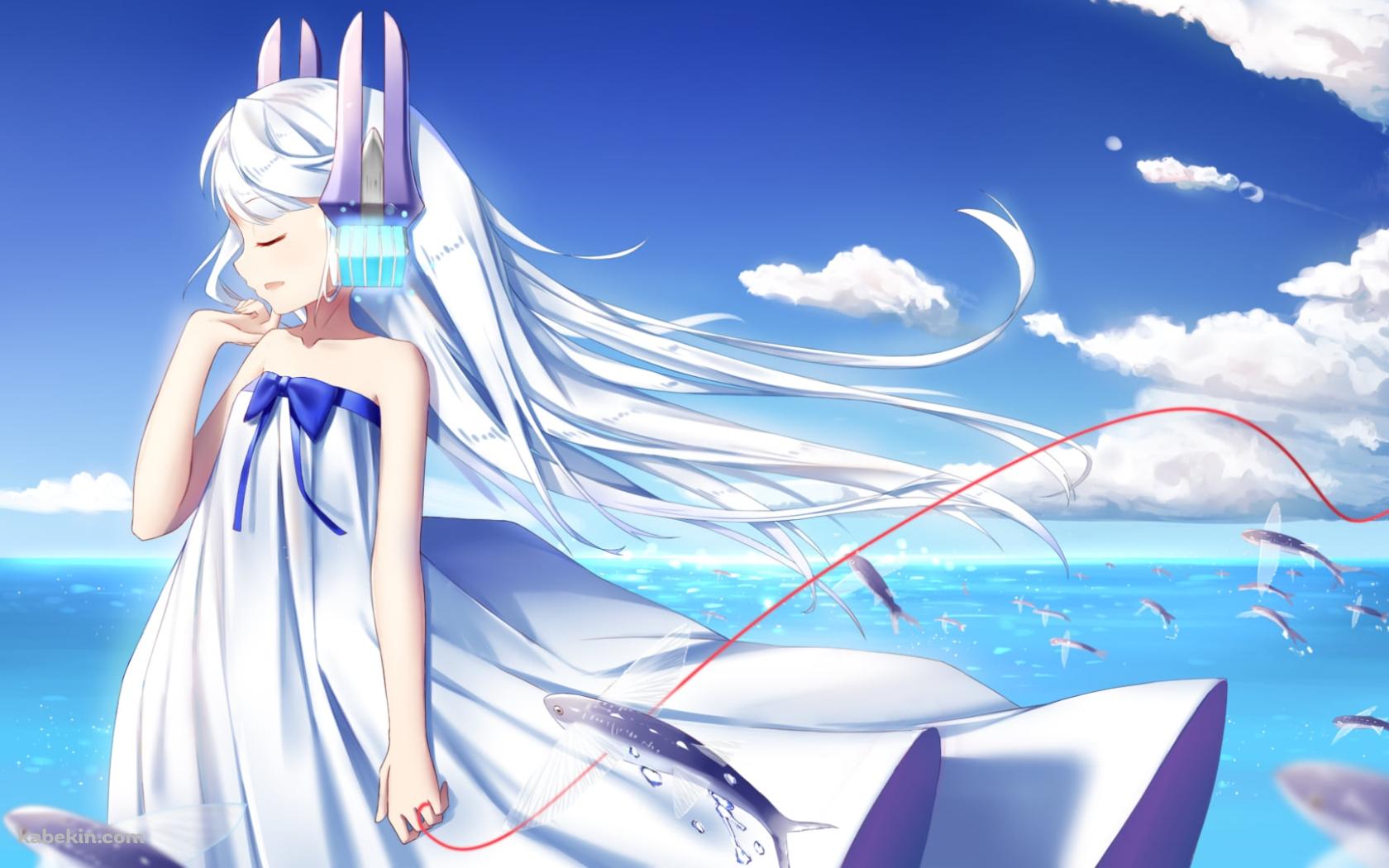 トビウオと空想 / 戦艦少女の壁紙(1680px x 1050px) 高画質 PC・デスクトップ用