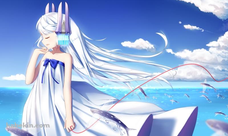 トビウオと空想 / 戦艦少女の壁紙(800px x 480px) 高画質 PC・デスクトップ用