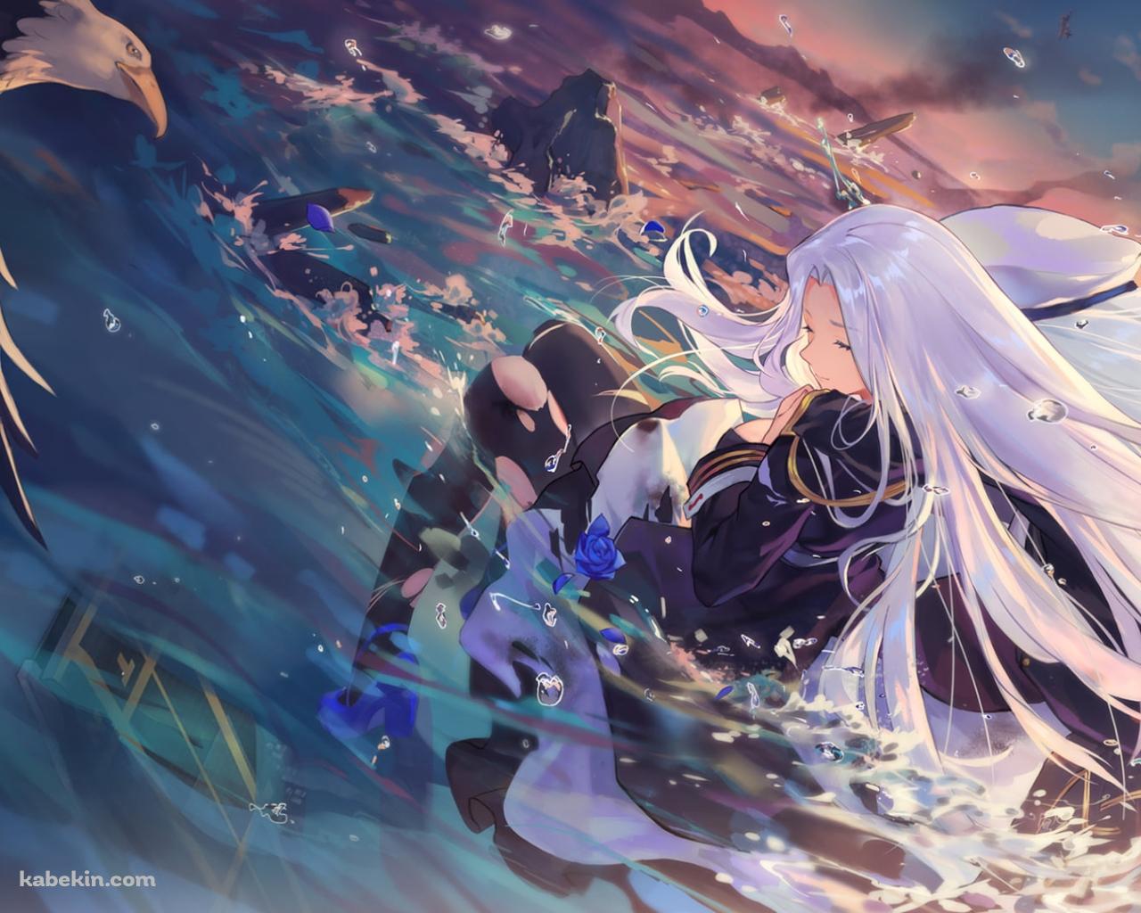 鷲とヨークタウン / アズールレーンの壁紙(1280px x 1024px) 高画質 PC・デスクトップ用
