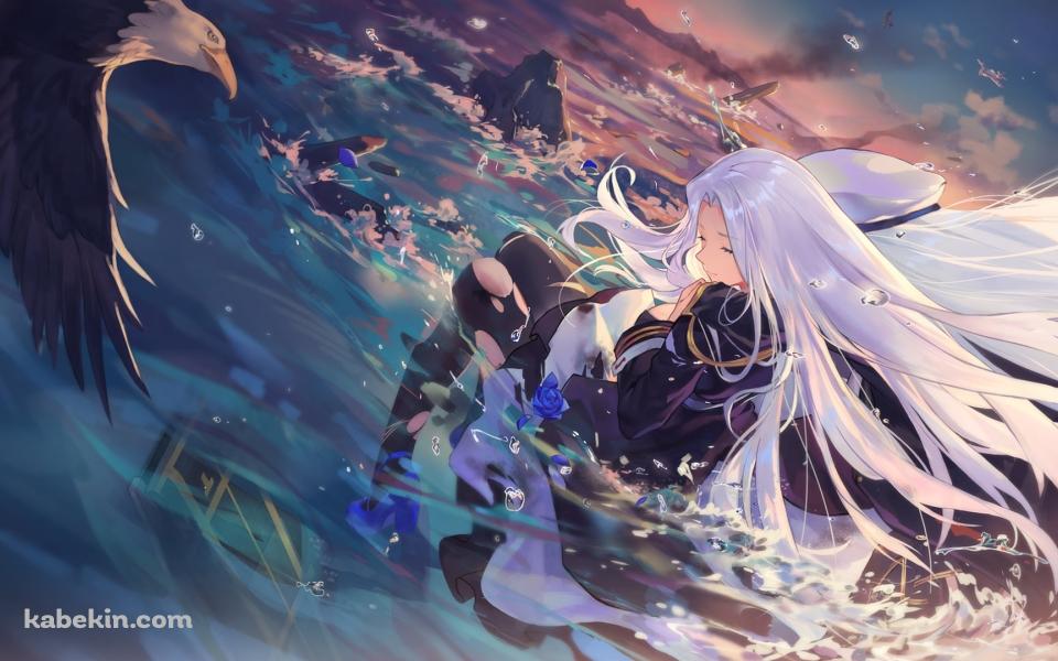 鷲とヨークタウン / アズールレーンの壁紙(960px x 600px) 高画質 PC・デスクトップ用