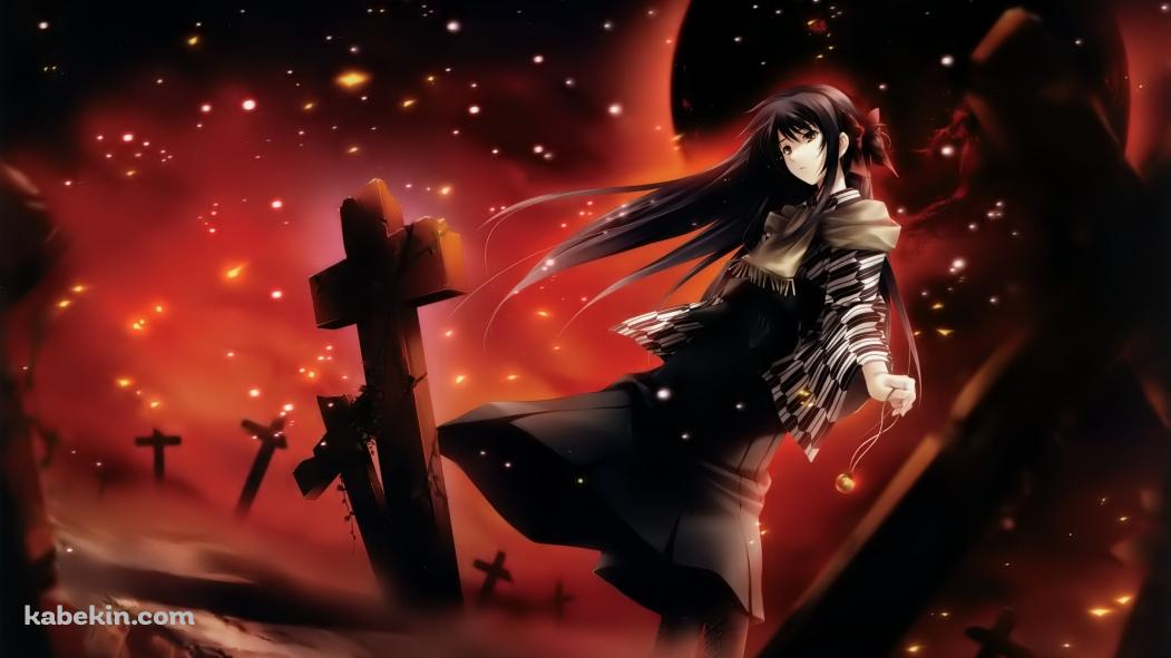 上月由良(こうづきゆら)  / カルタグラ～ツキ狂イノ病～の壁紙(1051px x 591px) 高画質 PC・デスクトップ用