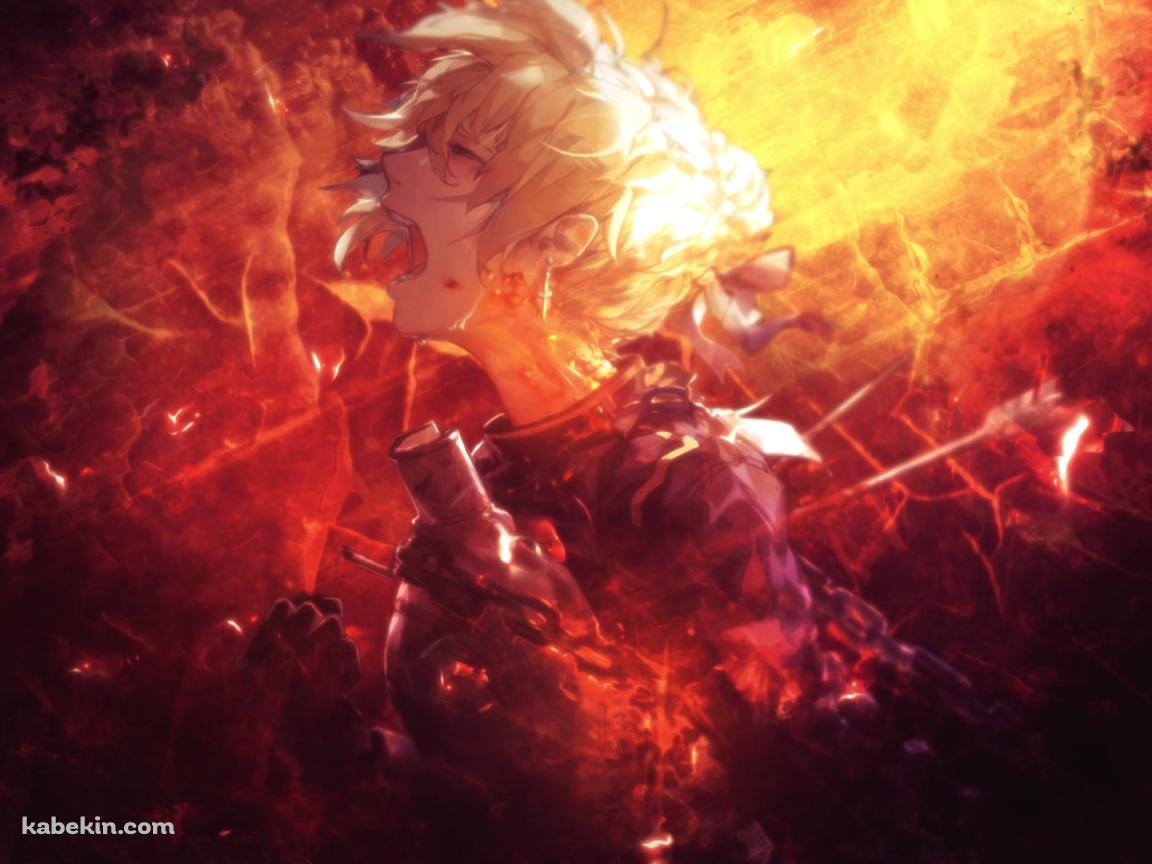 泣き叫ぶセイバー / アルトリア・ペンドラゴン / フェイト/ステイナイトの壁紙(1152px x 864px) 高画質 PC・デスクトップ用