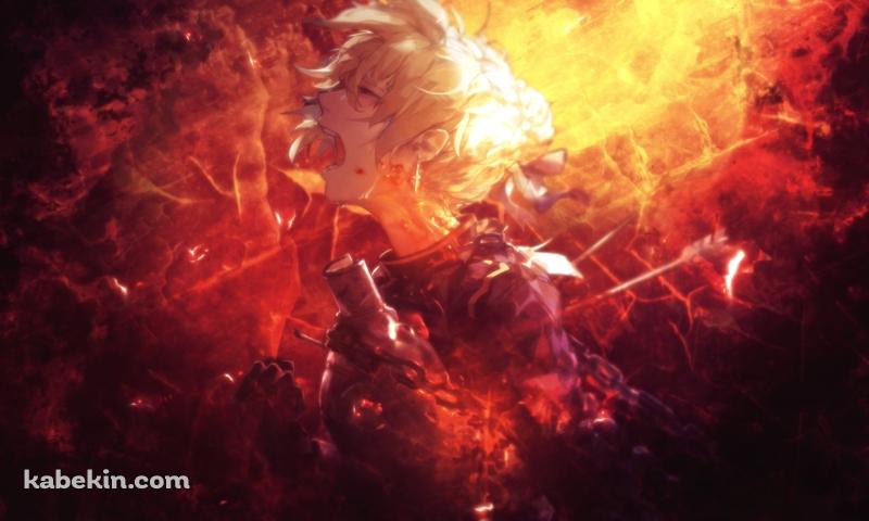 泣き叫ぶセイバー / アルトリア・ペンドラゴン / フェイト/ステイナイトの壁紙(800px x 480px) 高画質 PC・デスクトップ用
