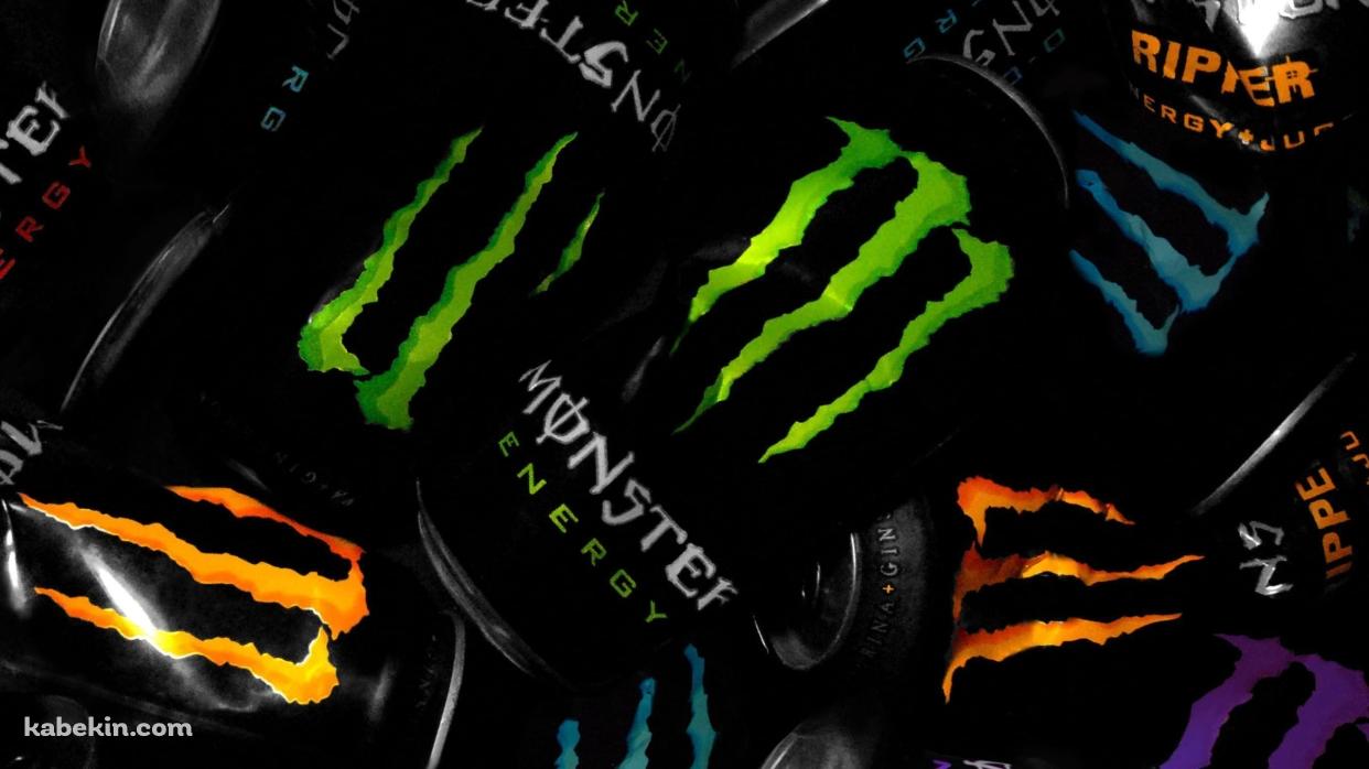 ギュウギュウのモンエナ / MONSTER ENERGYの壁紙(1242px x 698px) 高画質 PC・デスクトップ用