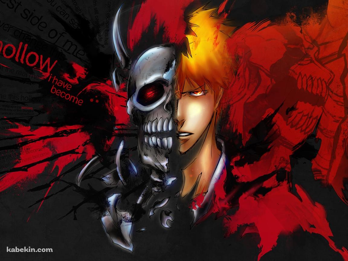 黒崎一護と虚 / BLEACHの壁紙(1152px x 864px) 高画質 PC・デスクトップ用