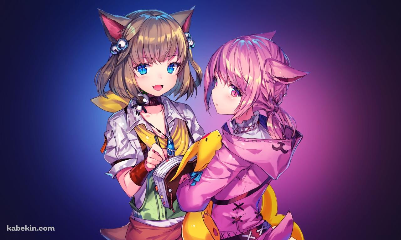 クロエ・アリアポー / khloe aliapoh / ミコッテ / ファイナルファンタジー14の壁紙(1280px x 768px) 高画質 PC・デスクトップ用