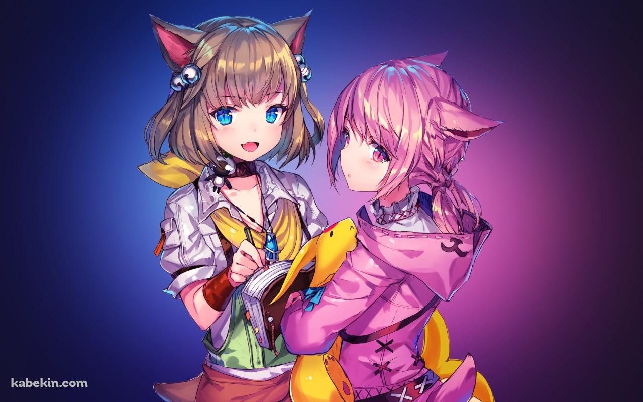 クロエ・アリアポー / khloe aliapoh / ミコッテ / ファイナルファンタジー14の壁紙(1280px x 800px) 高画質 PC・デスクトップ用