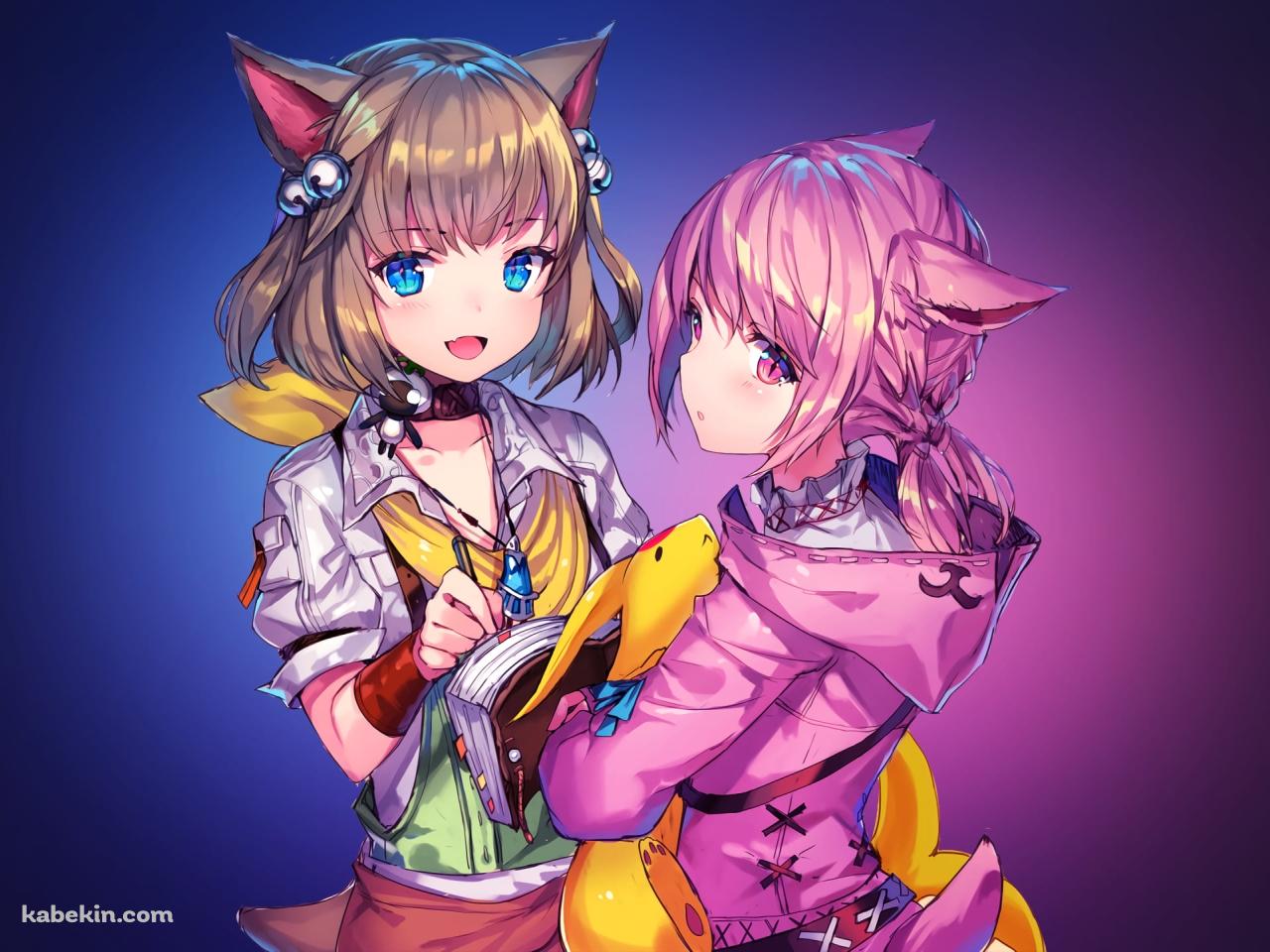 クロエ・アリアポー / khloe aliapoh / ミコッテ / ファイナルファンタジー14の壁紙(1280px x 960px) 高画質 PC・デスクトップ用