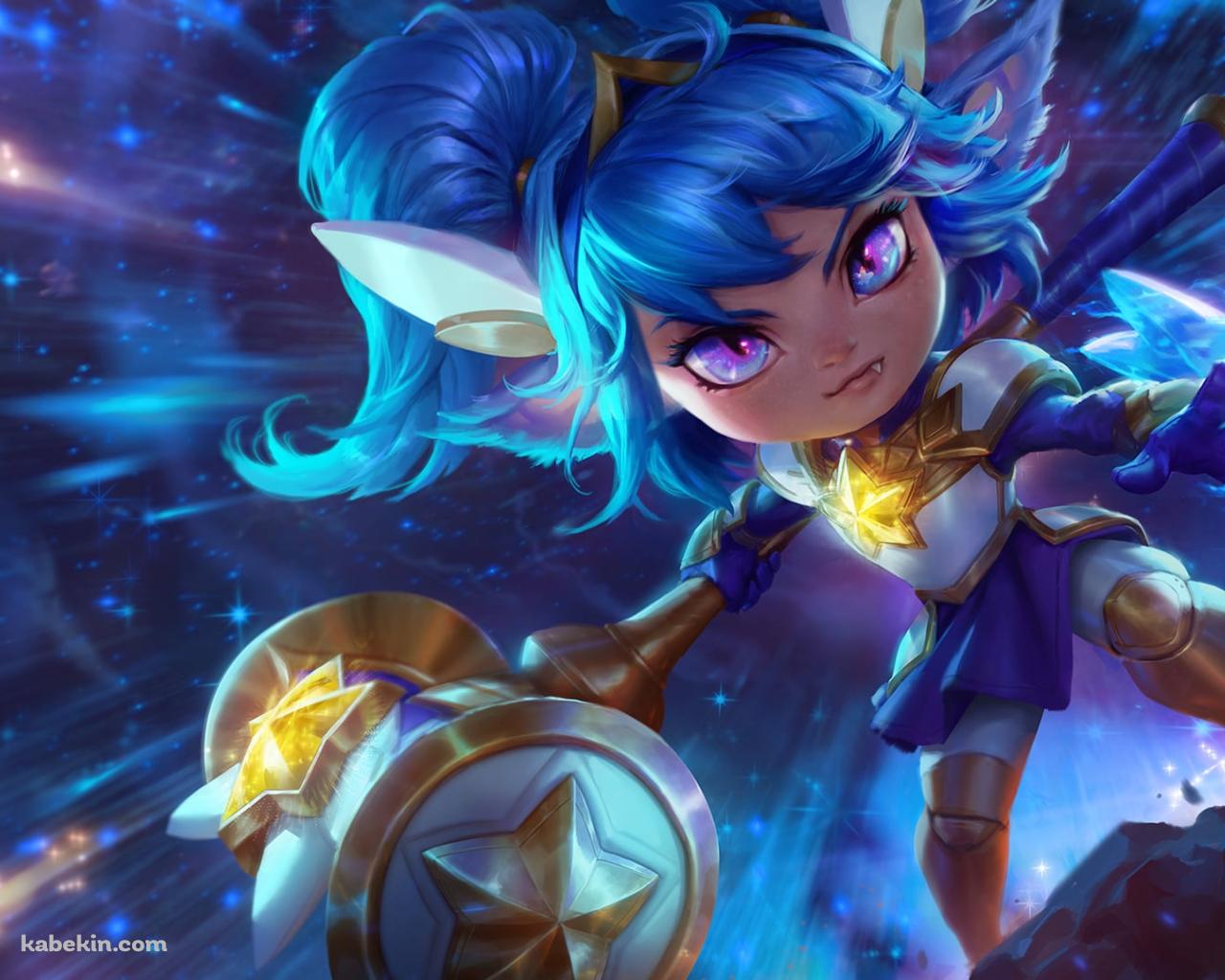 大鎚を持ちかまえるポッピー / リーグ・オブ・レジェンドの壁紙(1280px x 1024px) 高画質 PC・デスクトップ用