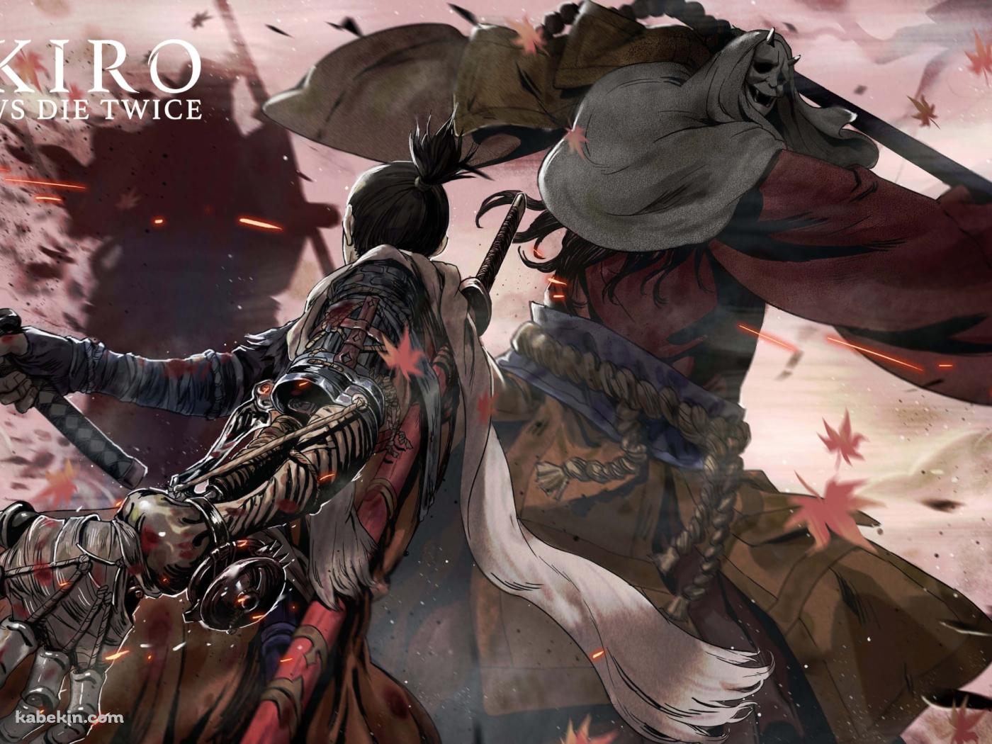 VS 破戒僧 / 隻狼  / SEKIRO: SHADOWS DIE TWICEの壁紙(1400px x 1050px) 高画質 PC・デスクトップ用