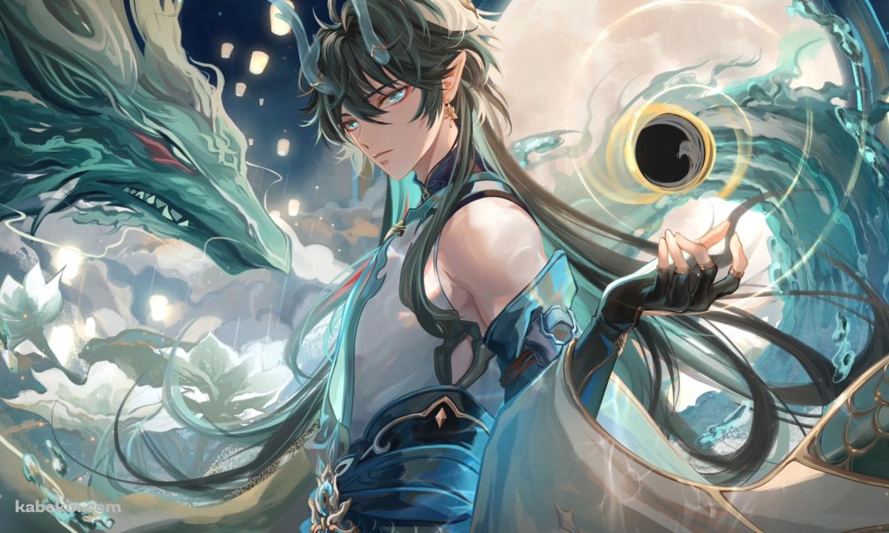 満月と飲月 / 崩壊:スターレイルの壁紙(1280px x 768px) 高画質 PC・デスクトップ用