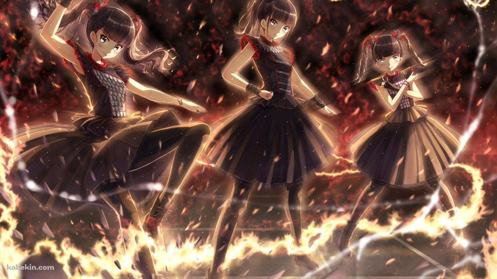 炎とベビメタ / BABYMETALの壁紙(1600px x 900px) 高画質 PC・デスクトップ用
