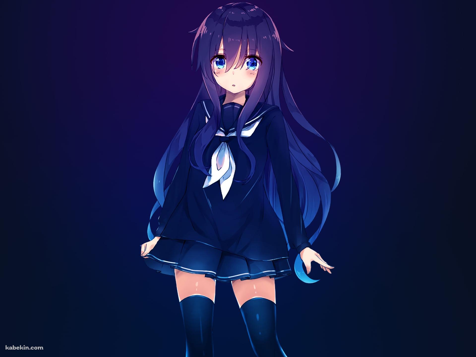 セーラー服を着た暁 / 艦隊これくしょんの壁紙(1920px x 1440px) 高画質 PC・デスクトップ用