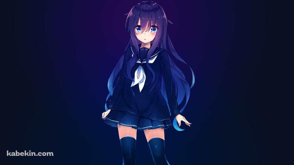 セーラー服を着た暁 / 艦隊これくしょんの壁紙(960px x 540px) 高画質 PC・デスクトップ用