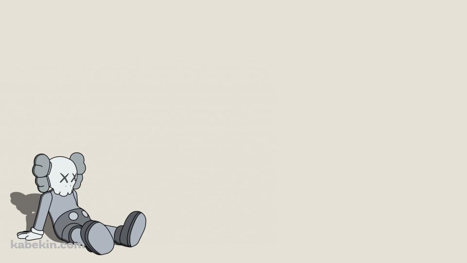床に座るカウズ / Sit Down KAWSの壁紙(960px x 540px) 高画質 PC・デスクトップ用