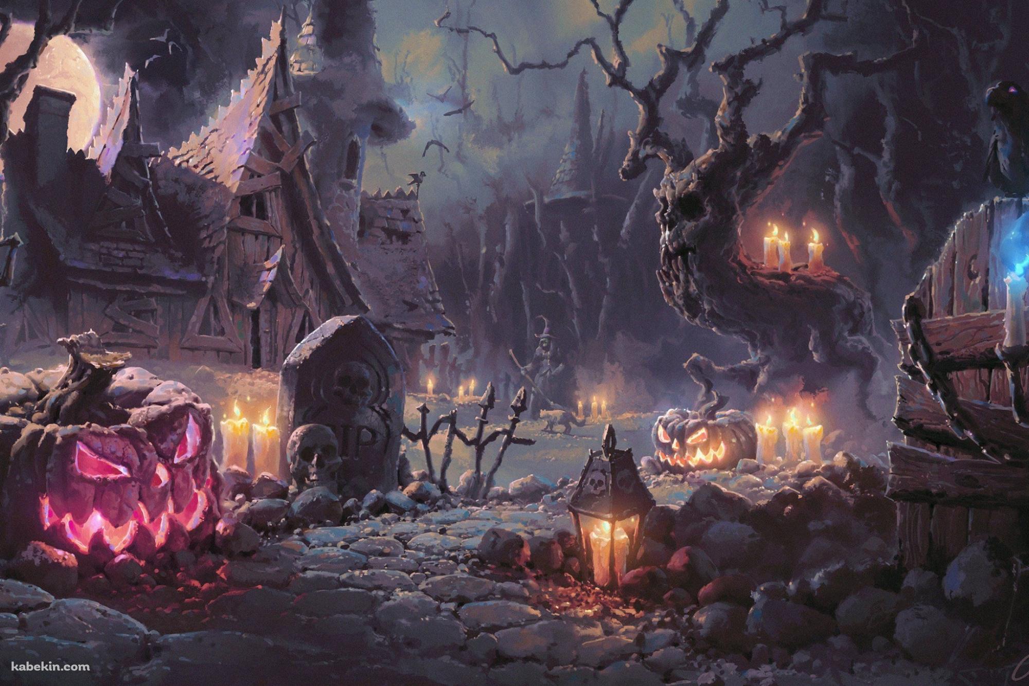 おどろおどろしい街 / カボチャ / ハロウィンの壁紙(2000px x 1333px) 高画質 PC・デスクトップ用