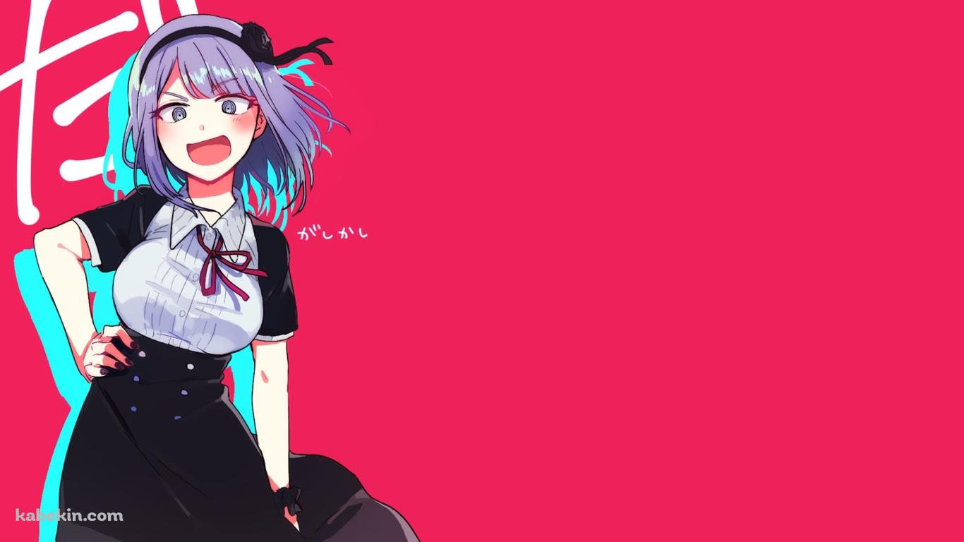 ドヤる枝垂ほたる(しだれ ほたる) / だがしかしの壁紙(1366px x 768px) 高画質 PC・デスクトップ用