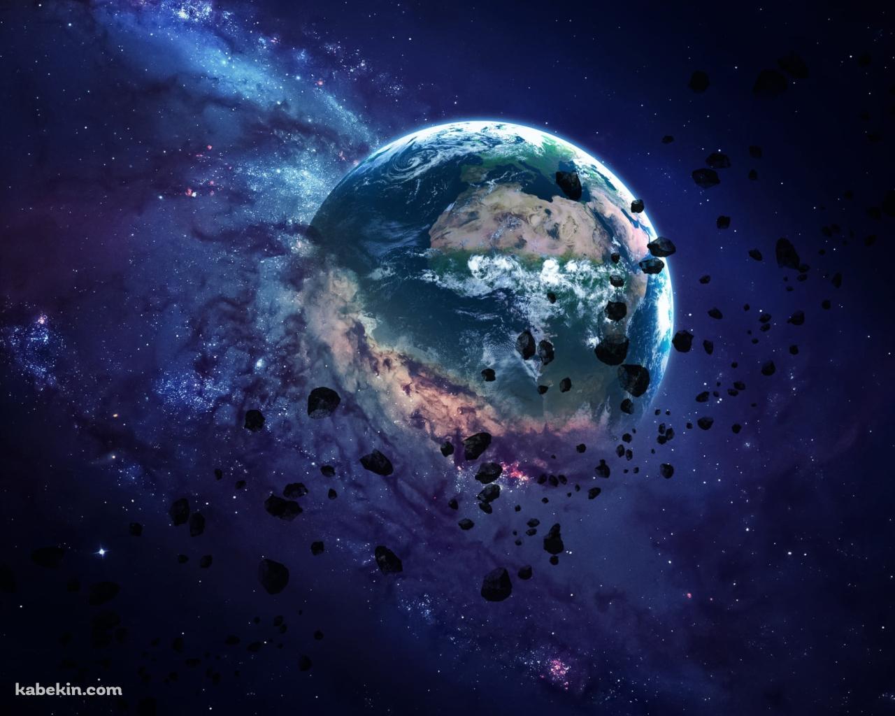 崩壊する惑星 / 綺麗 / 宇宙の壁紙(1280px x 1024px) 高画質 PC・デスクトップ用