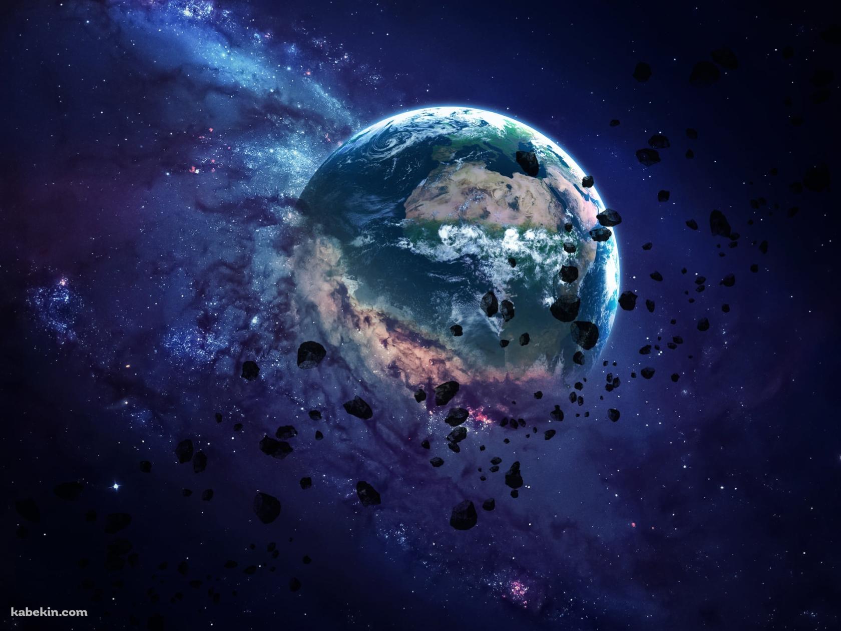 崩壊する惑星 / 綺麗 / 宇宙の壁紙(1680px x 1260px) 高画質 PC・デスクトップ用