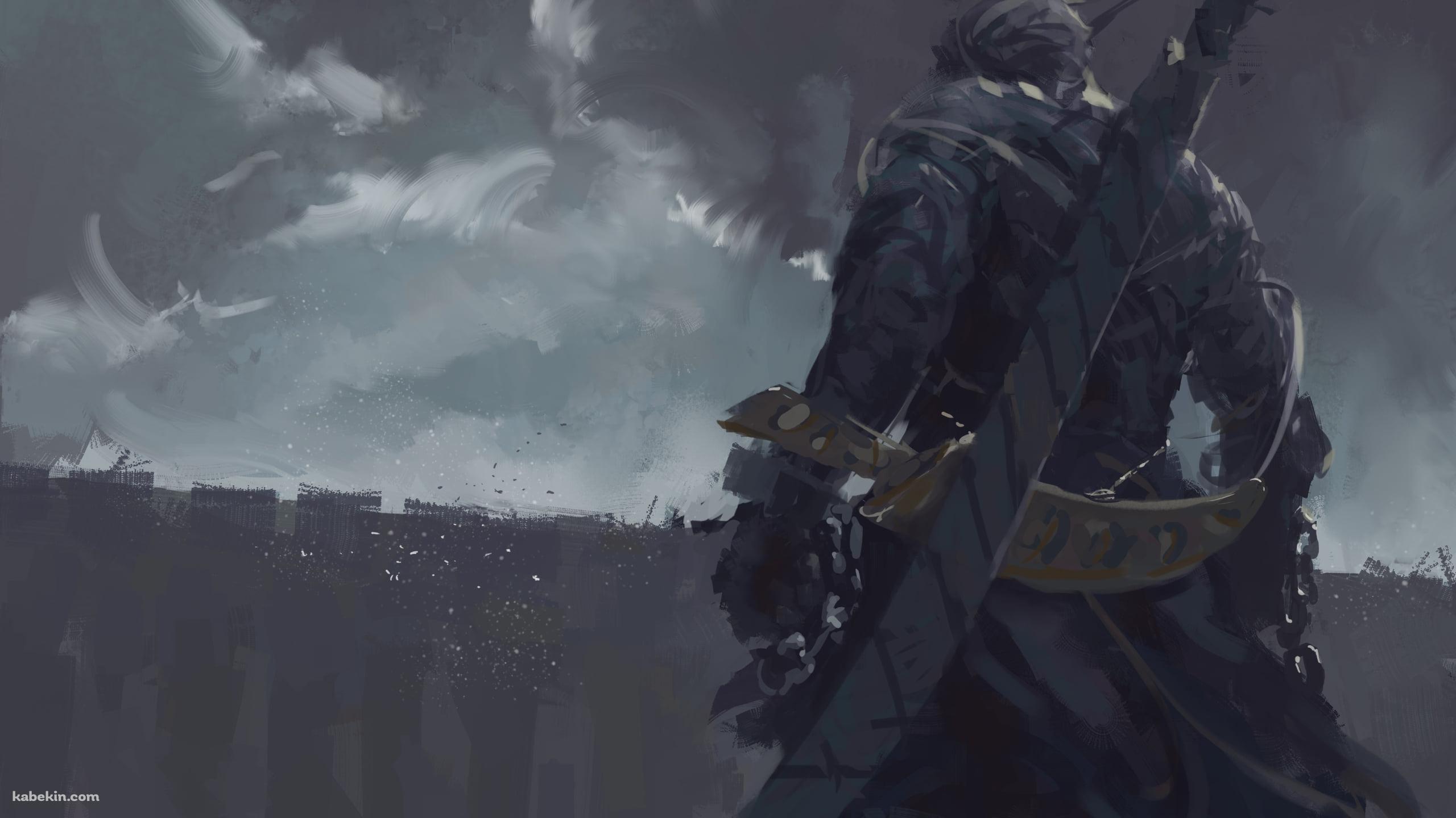 包帯でグルグル巻きの戦士 / Ghost Bladeの壁紙(2560px x 1440px) 高画質 PC・デスクトップ用