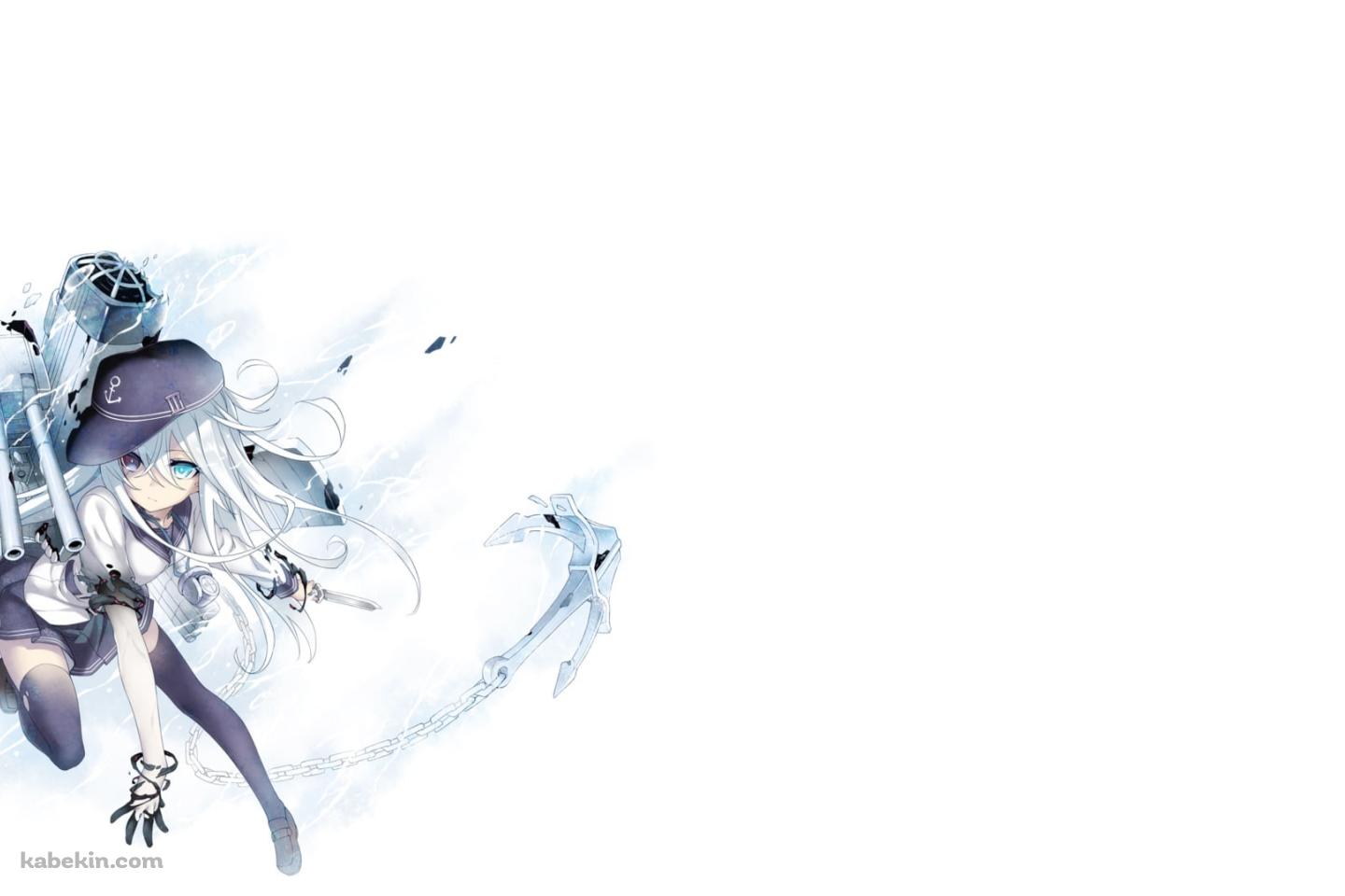 攻撃する響 / オッドアイ / 艦隊これくしょんの壁紙(1440px x 960px) 高画質 PC・デスクトップ用