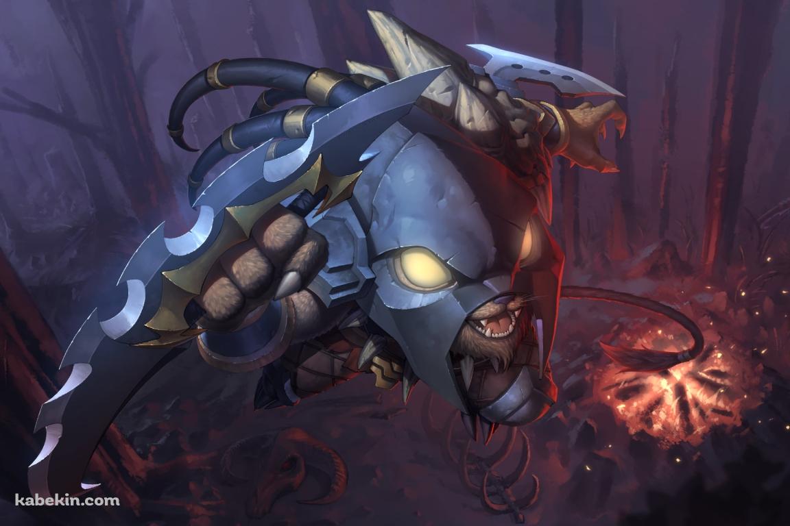レンガー / リーグ・オブ・レジェンド / Rengar / league of legendsの壁紙(1152px x 768px) 高画質 PC・デスクトップ用