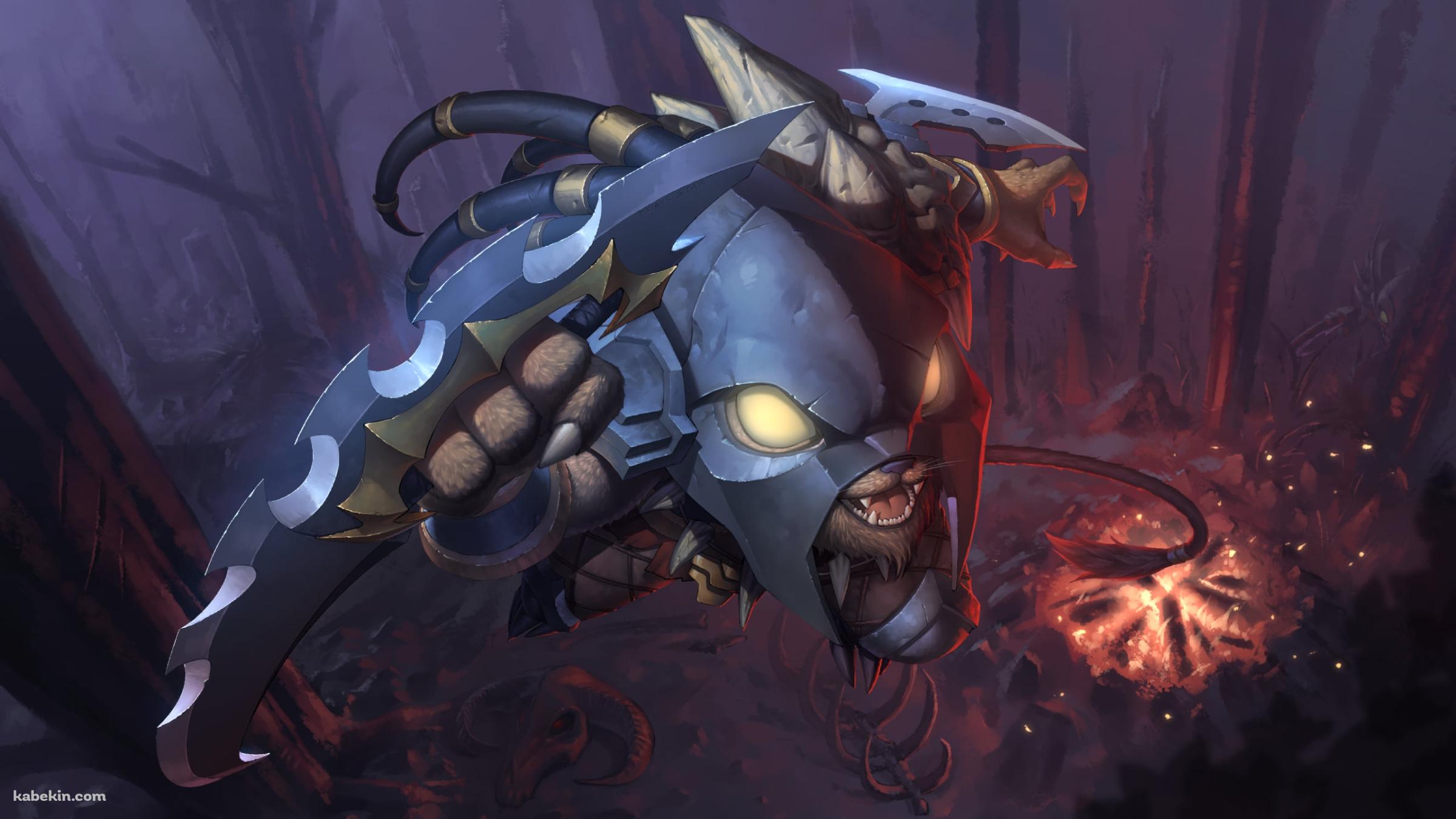 レンガー / リーグ・オブ・レジェンド / Rengar / league of legendsの壁紙(2400px x 1350px) 高画質 PC・デスクトップ用