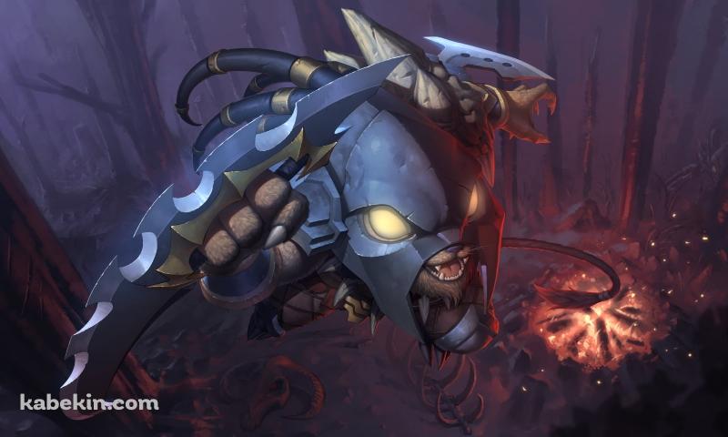 レンガー / リーグ・オブ・レジェンド / Rengar / league of legendsの壁紙(800px x 480px) 高画質 PC・デスクトップ用