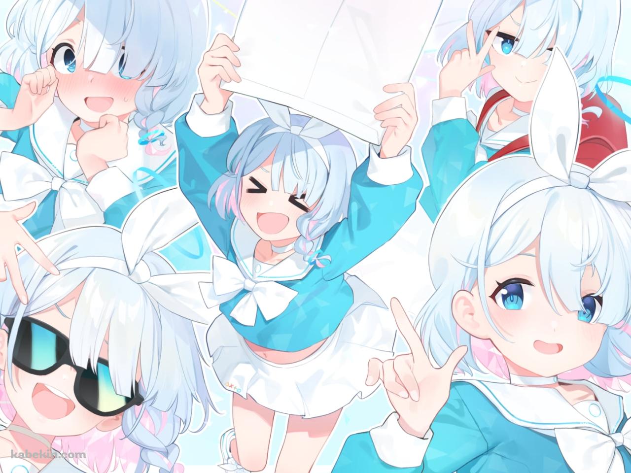 いろんな可愛いアロナ / ブルアカ / ブルーアーカイブの壁紙(1280px x 960px) 高画質 PC・デスクトップ用