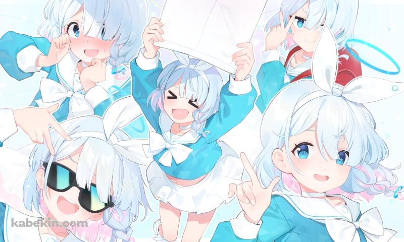 いろんな可愛いアロナ / ブルアカ / ブルーアーカイブの壁紙(800px x 480px) 高画質 PC・デスクトップ用