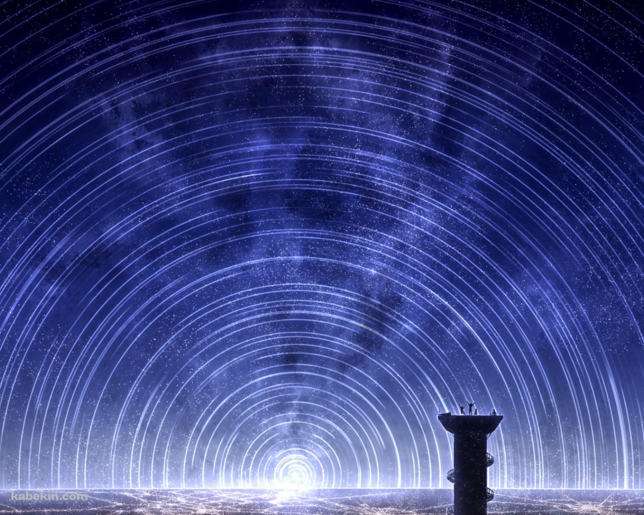 星の軌跡 / 建物の壁紙(1280px x 1024px) 高画質 PC・デスクトップ用