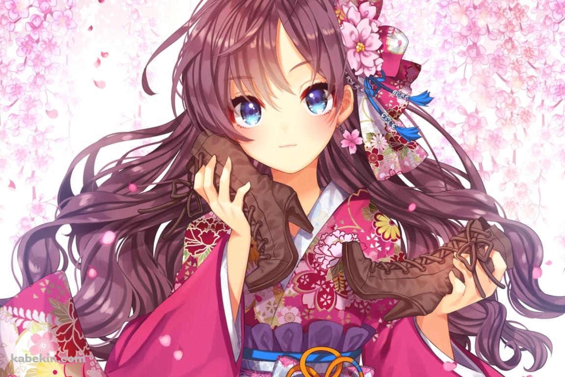 ピンクの着物を着た可愛い一ノ瀬志希(いちのせ しき) / アイドルマスターシンデレラガールズの壁紙(1152px x 768px) 高画質 PC・デスクトップ用