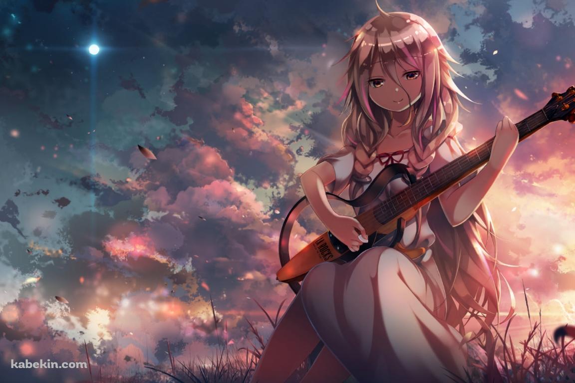 楽器の練習をするイア / IA / ボカロ / ボーカロイドの壁紙(1152px x 768px) 高画質 PC・デスクトップ用