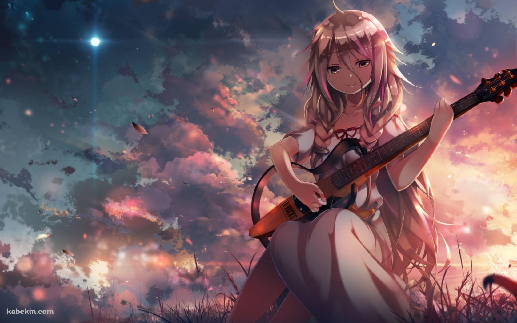 楽器の練習をするイア / IA / ボカロ / ボーカロイドの壁紙(1680px x 1050px) 高画質 PC・デスクトップ用