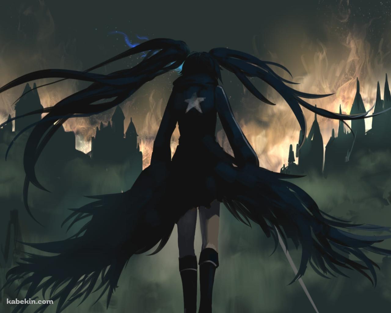 ブラック★ロックシューター×ブラボ / 初音ミク / Bloodborne / フロム・ソフトウェアの壁紙(1280px x 1024px) 高画質 PC・デスクトップ用